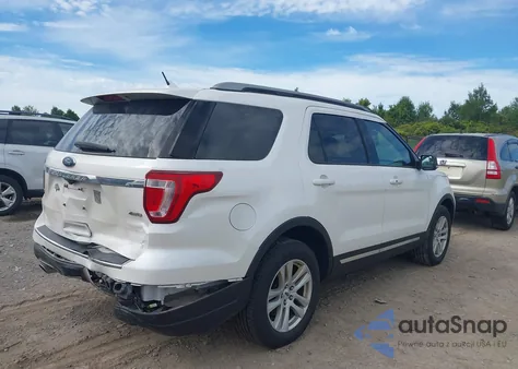 2018 Ford Explorer Xlt z USA, uszkodzony, nr VIN 1FM5K8D89JGB02139
